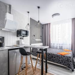 Апартаменты студия с 1 двуспальной кроватью