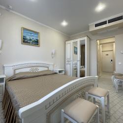 Номер стандарт с 1 двуспальной кроватью (с завтраком)