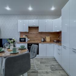 Апартаменты улучшенные Автомобильная, 8 с 1 двуспальной кроватью