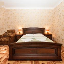 Комната стандарт с 1 двуспальной кроватью и кухней