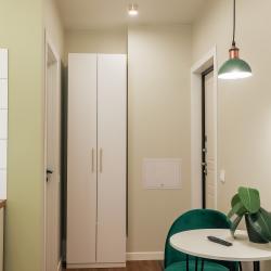 1-комнатные апартаменты студия с балконом 