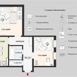 2-комнатные апартаменты люкс