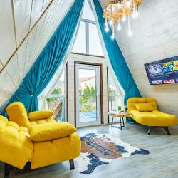 Фото Отель Коттедж RELAX А-Frame