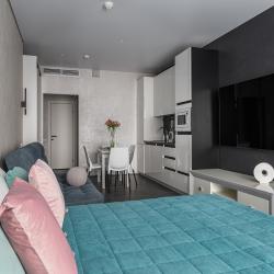 1-комнатные апартаменты студия