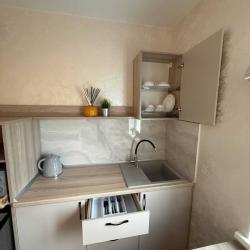 1-комнатные апартаменты студия с 2 односпальными кроватями