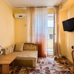 Комната стандарт с 1 двуспальной кроватью и диваном