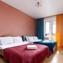 Фото Отель Просторная 3-комнатная квартира в Октябрьском районе