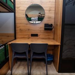 Кровать в общем женском номере с 3 двухъярусными кроватями (общие удобства)