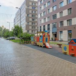 1-комнатные апартаменты студия Кременчугская ул., 9к.1