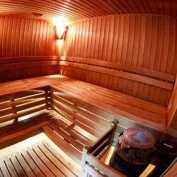 Стандартный трехместный номер с сауной и бассейном