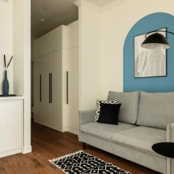 1-комнатные апартаменты студия 1 г.Москва, Шмитовский пр.39к2