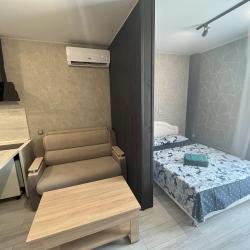 1-комнатные апартаменты студия КемКомфорт пр-т Притомский 25к4, 8 этаж, левое крыло