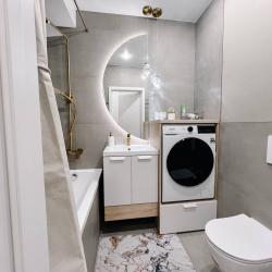 2-местные 1-комнатные апартаменты студия с 1 двуспальной кроватью