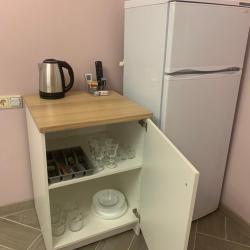 Номер делюкс комфорт с 1 двуспальной кроватью (с полупансионом)