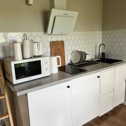 Домик синий