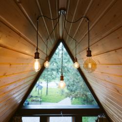 Коттедж №14 A-Frame (без купели, с террасой)