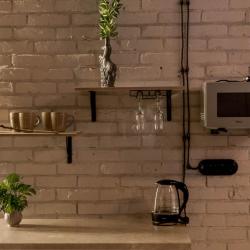 1-комнатные апартаменты студия Серый