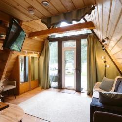 Коттедж №14 A-Frame (без купели, с террасой)