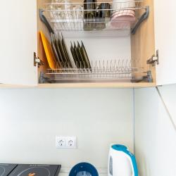 2-комнатные апартаменты эконом с 2 двуспальными кроватями (без окна)