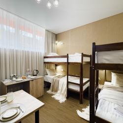 Номер эконом с 2 двухъярусными кроватями