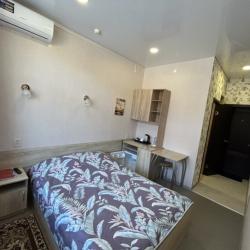 Номер делюкс с 1 двуспальной кровать и балконом