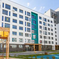 1-комнатные апартаменты студия г. Тюмень, Павла Никольского 10, кв 5А