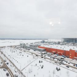 2-комнатные апартаменты улучшенные двухкомнатные с шикарным видом на Волгу, 13 этаж