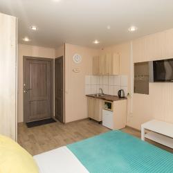 1-комнатные апартаменты студия Косарева 12 номер 1