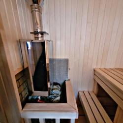 Дом A-frame c сауной