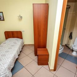 Номер стандарт с 1 двуспальной кроватью (цокольный этаж)