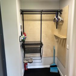 Домик синий