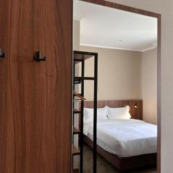 Номер стандарт с 1 двуспальной кроватью