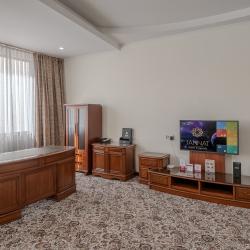 Номер люкс премиум с 1 двуспальной кроватью (с завтраком)