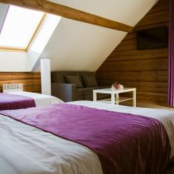 Номер стандарт с 2 односпальными кроватями (мансарда)