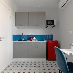 1-комнатные апартаменты студия Дизайнерская квартира на одного и двоих 4flats LAZURIT в Адмиралтейском районе