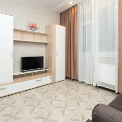 1-к. квартира, 42 м², раскладной диван и 2 раздельные кровати