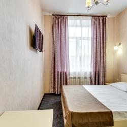 Номер комфорт улучшенный с 1 двуспальной кроватью