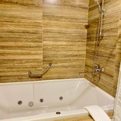 Номер полулюкс с 1 двуспальной кроватью с сауной (с завтраком)