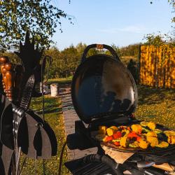 А-фрейм люкс с двуспальной кроватью