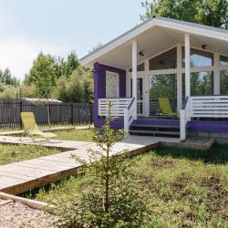 Коттедж Скандинавский с 1 спальней и сауной