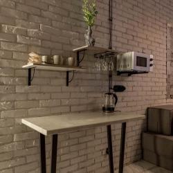 1-комнатные апартаменты студия Серый