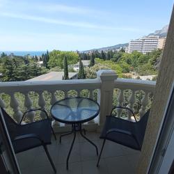 1-комнатные апартаменты с балконом и кухней