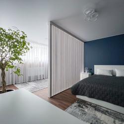 Апартаменты стандарт с 1 двуспальной кроватью 4room