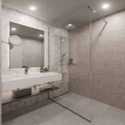 Номер улучшенный с 2 односпальными кроватями (с балконом и видом на бухту)