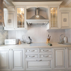 2-комнатные апартаменты люкс Нижний Новгород, б-р Академика Б.А. Королева, д. 8 с 1 двуспальной кроватью