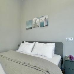 Апартаменты студия с 1 двуспальной кроватью