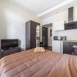 2-местные 1-комнатные апартаменты студия ул. Автозаводская, 23с931к4 с 1 двуспальной кроватью