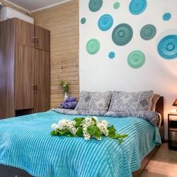 Номер полулюкс с 1 двуспальной кроватью Баунти