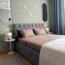 1-комнатные апартаменты студия с 1 двуспальной кроватью