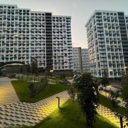 1-комнатные апартаменты студия с 1 двуспальной кроватью